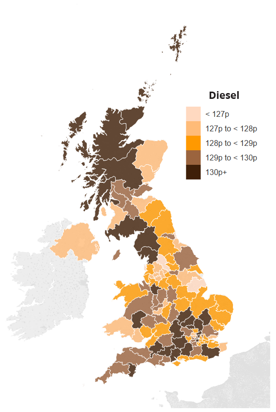 Fuel Prices Explore The UK Fuel Price Index Confused